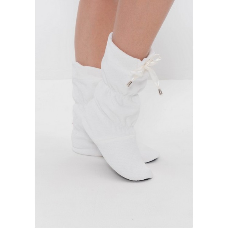 Сапоги для дома из велсофта 6-1242 white, Cleo