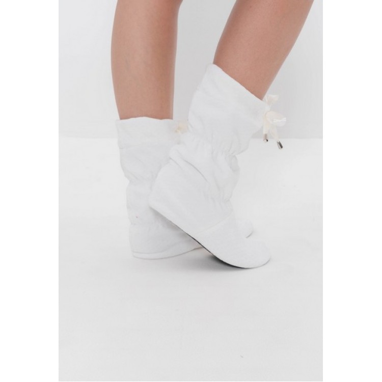 Сапоги для дома из велсофта 6-1242 white, Cleo