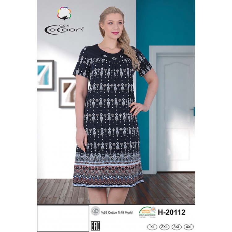 Женская туника для дома и отдыха H20112, COCOON