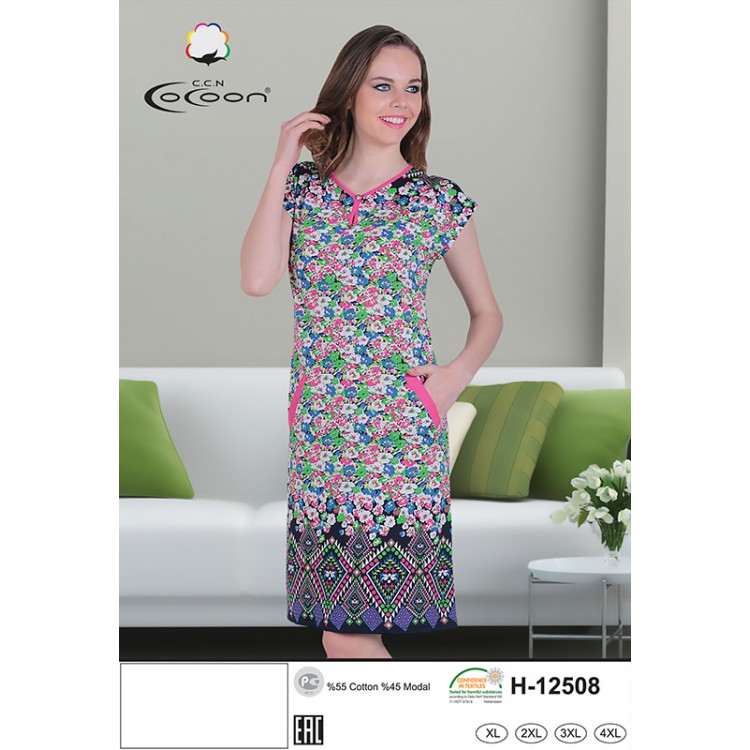 Летняя женская туника H12508, COCOON