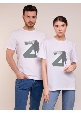 Мужская футболка "Поддержим наших" Z