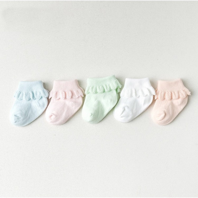 Набор детских носков (5 пар) C562005 "Кружавчики", Caramella Набор детских носков (5 пар) C562005 "Кружавчики", Caramella