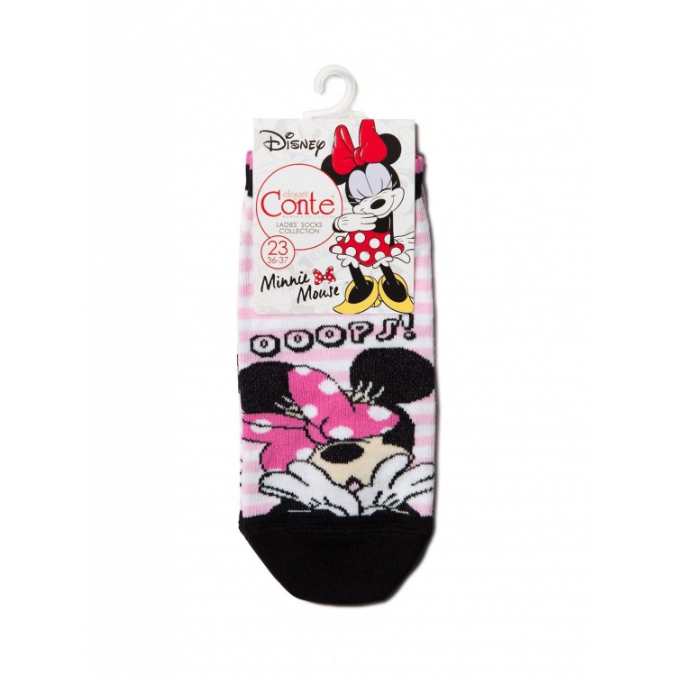 Носки женские укороченные 17С-129СПМ 343 Disney (6 шт.), Conte