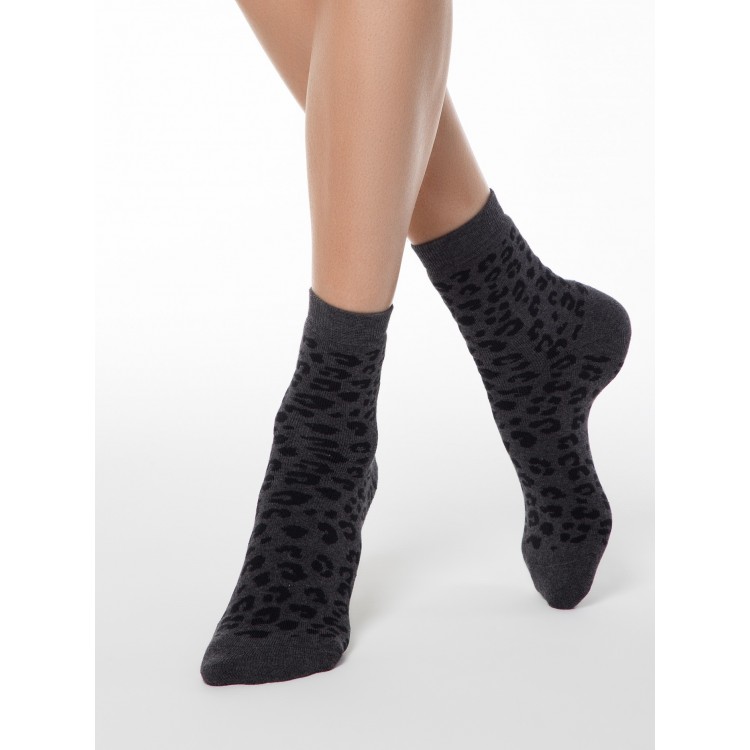 Носки женские 17С-64СП Comfort - dark grey, Conte