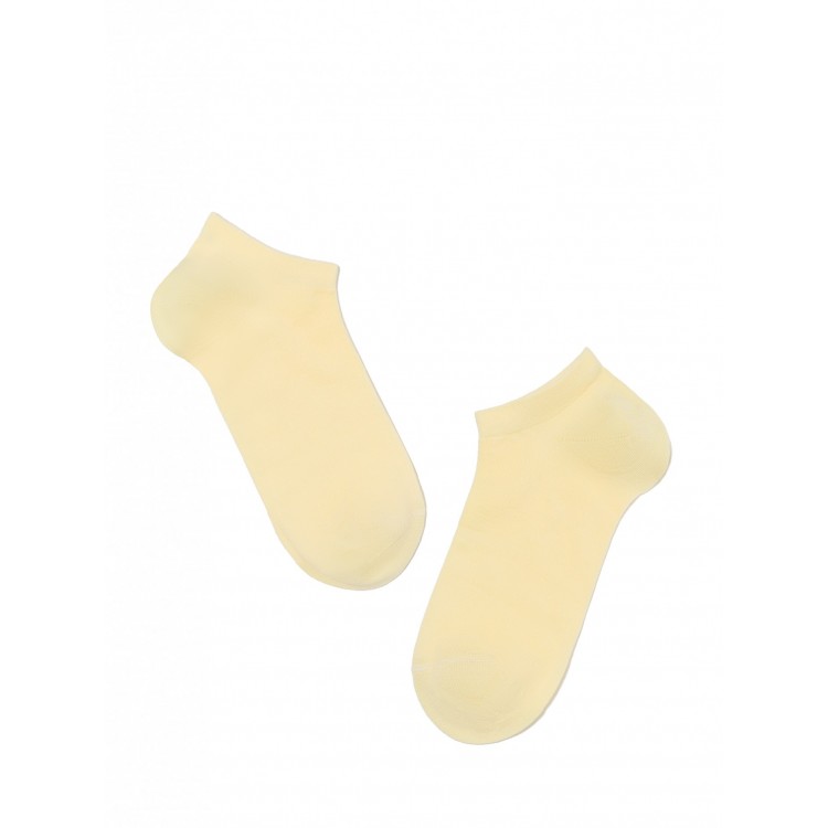 Ультракороткие женские носки из вискозы Active 15С-77СП cream, Conte
