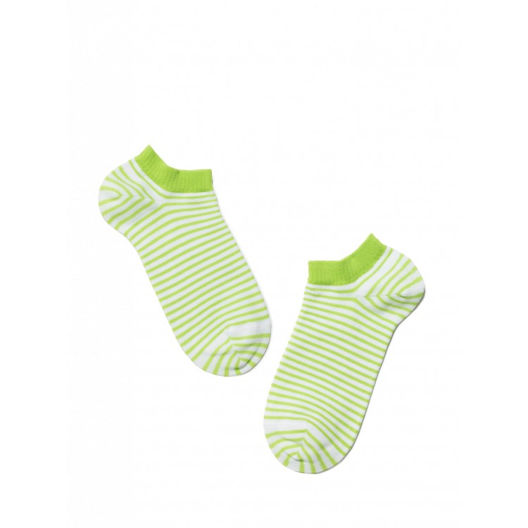 Носки женские из хлопка 15С-46СП 073 Active-light green, Conte