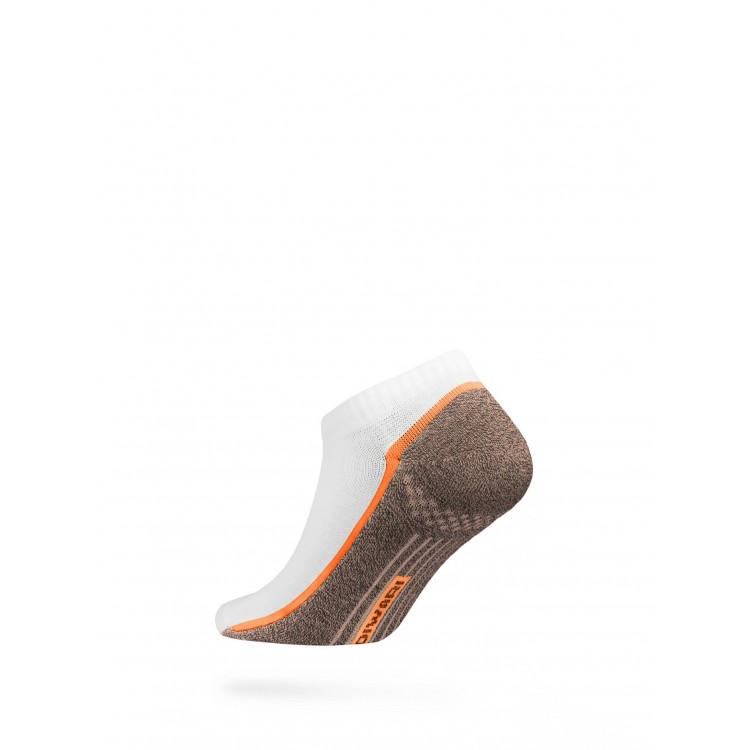 Носки мужские спортивные 15С-44СП "DiWaRi" Active-white/caramel, Conte
