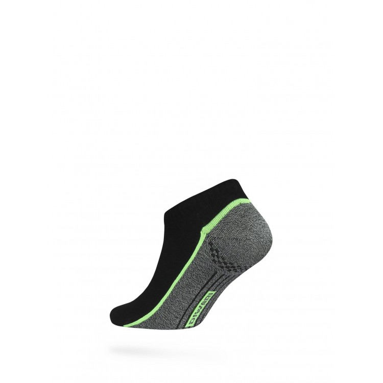 Носки мужские спортивные 15С-44СП "DiWaRi" Active-black/dark grey, Conte