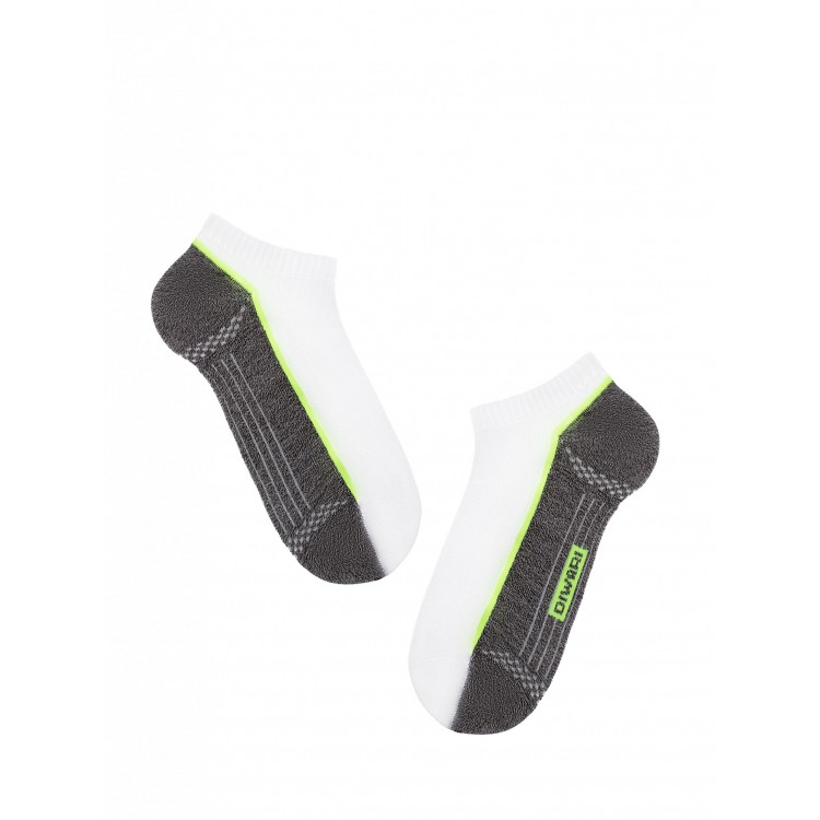 Носки мужские спортивные 15С-44СП "DiWaRi" Active-white/dark grey, Conte