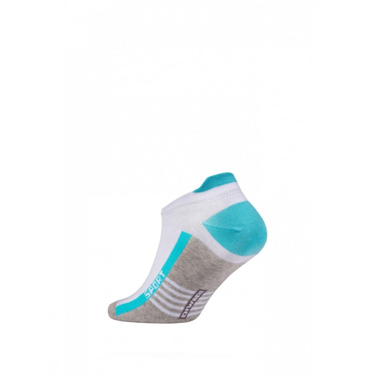 Носки мужские 16С-72СП "DiWaRi" Active-grey/turquoise, Conte