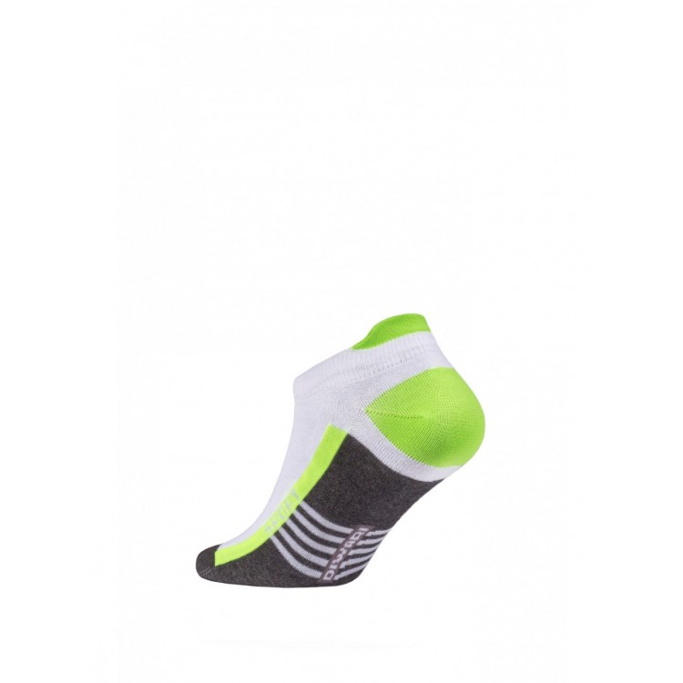 Носки мужские 16С-72СП "DiWaRi" Active-dark grey/light green, Conte