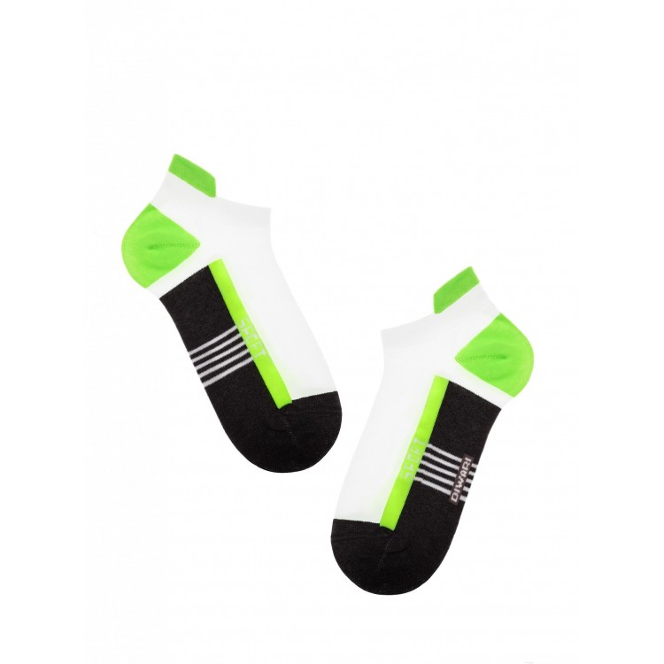 Носки мужские 16С-72СП "DiWaRi" Active-dark grey/light green, Conte