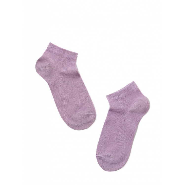 Вискозные женские носки с люрексом 17С-57СП Active-light lilac, Conte