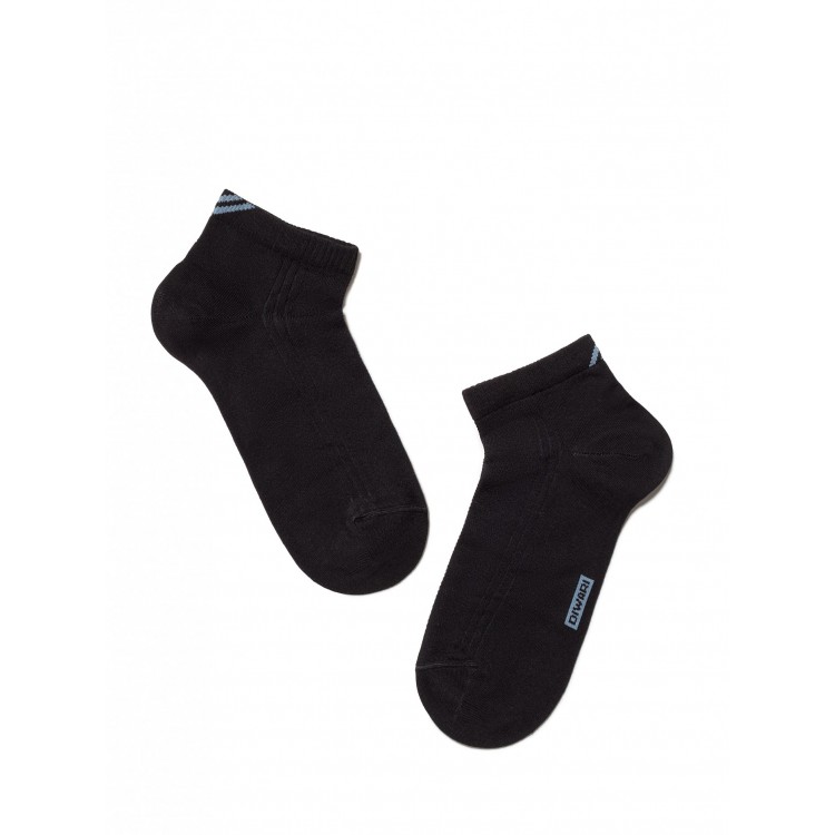Носки мужские укороченные 7С-37СП 018 "DiWaRi" Active-black, Conte