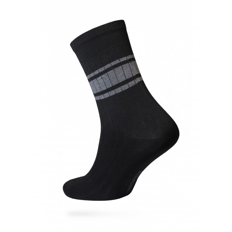 Носки мужские из хлопка 14С-94СП 031 "DiWaRi" Classic-black, Conte