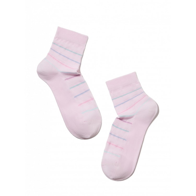 Хлопковые женские носки 15С-15СП 088 Classic-pink, Conte