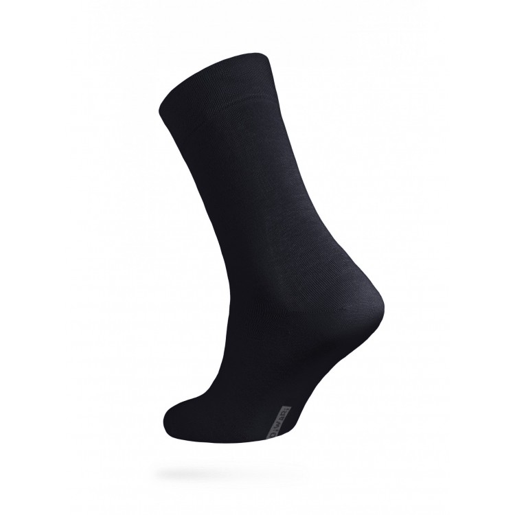 Классические мужские носки из хлопка 5С-08СП 000 "DiWaRi" Classic-dark blue, Conte
