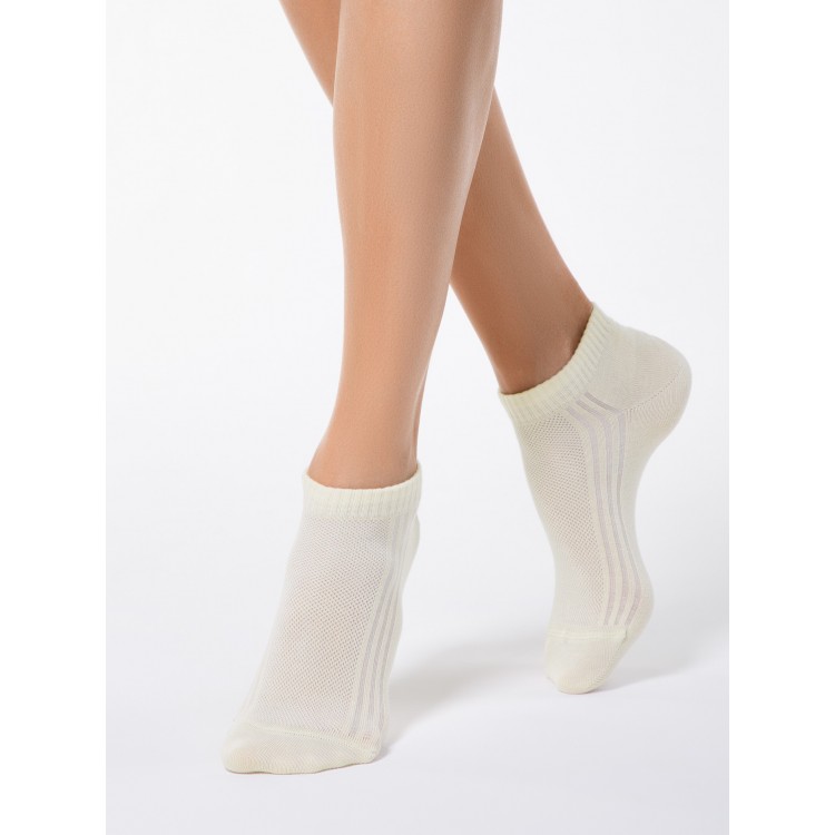Носки женские укороченные 7С-34СП 016 Classic-cream, Conte