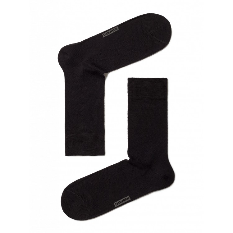 Носки мужские 7С-23СП 010 "DiWaRi" Classic Cool effect-black, Conte