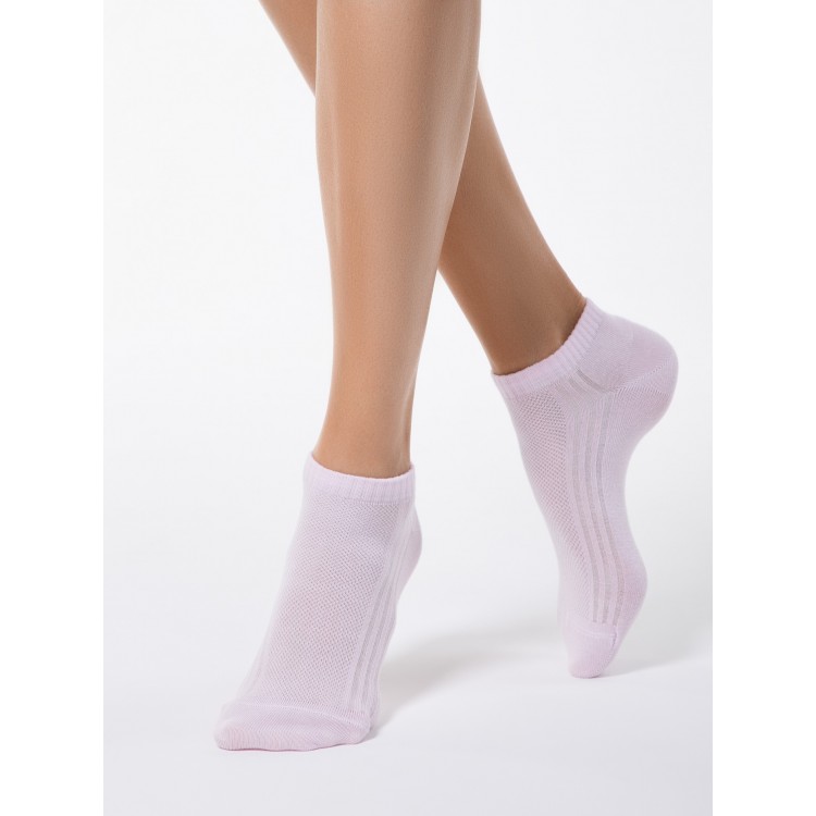 Носки женские укороченные 7С-34СП 016 Classic-light pink, Conte
