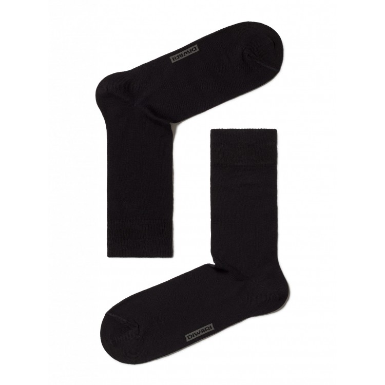 Носки мужские 7С-23СП 000 "DiWaRi" Classic Cool effect-black, Conte