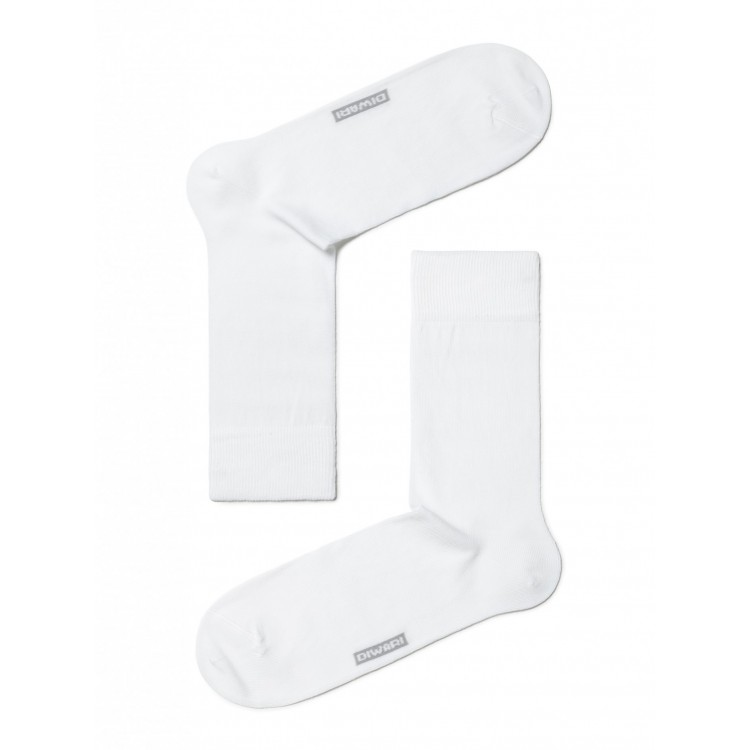 Носки мужские 7С-23СП 000 "DiWaRi" Classic Cool effect-white, Conte