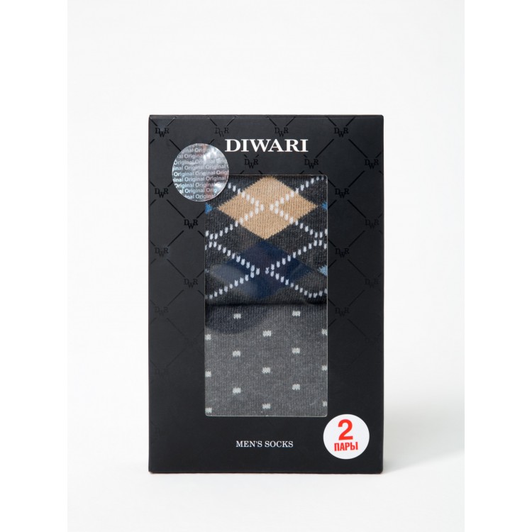 Носки мужские 2 пары "DiWaRi" 17С-68СП 718, Conte