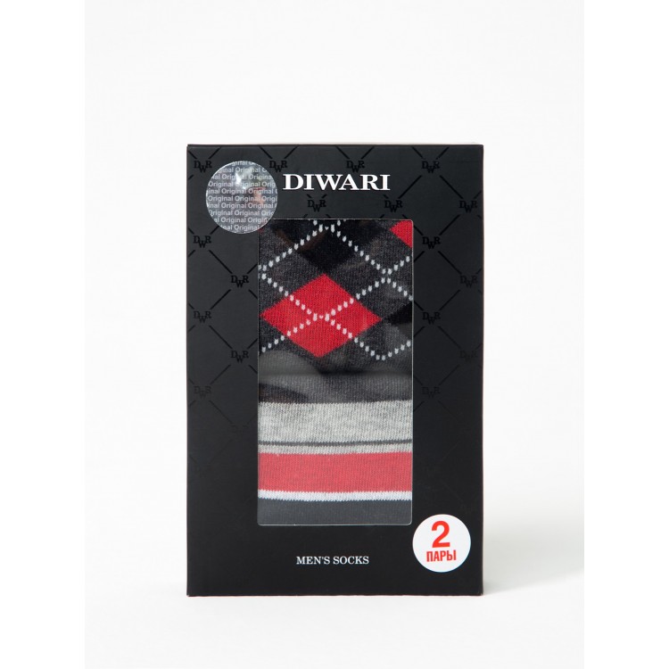 Носки мужские 2 пары "DiWaRi" 17С-68СП 719, Conte