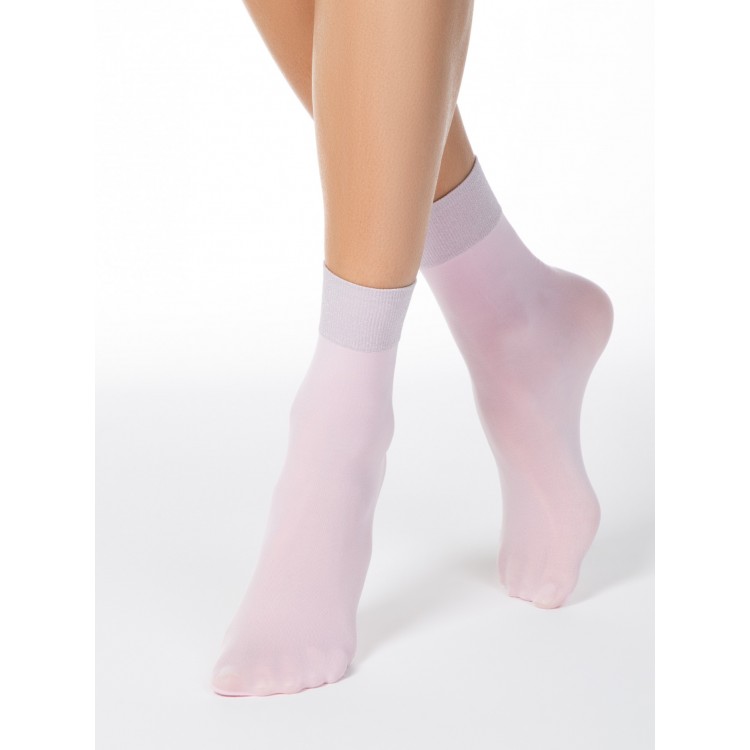 Носки женские с люрексом FANTASY 16С-128СП-light pink, Conte