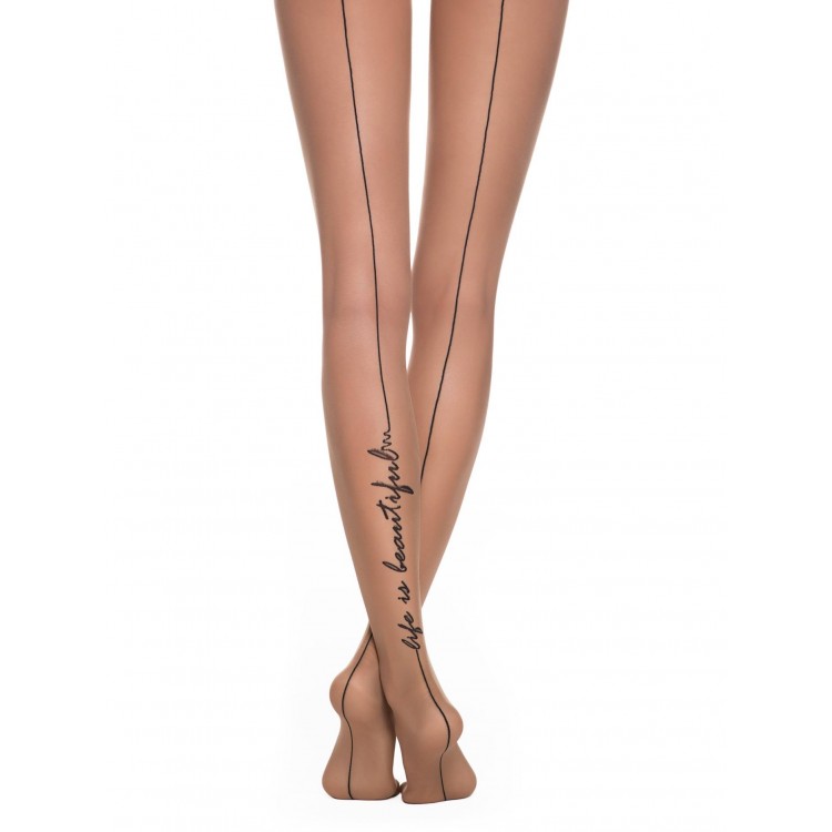 Колготки женские фантазийные Fantasy Beauty 20 bronz, Conte