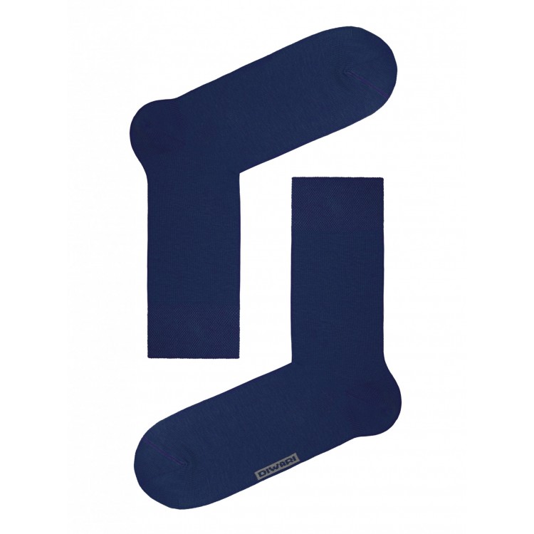 Носки мужские из хлопка "DiWaRi" Happy 15С-23СП 000-dark blue, Conte