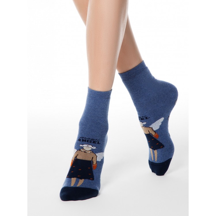 Махровые женские носочки 17С-44СП 291 Happy-jeans, Conte