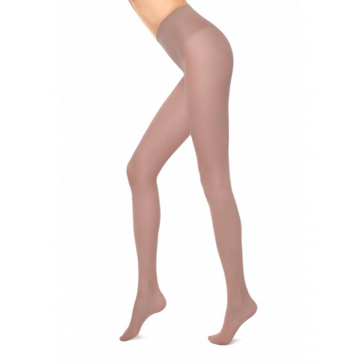 Колготки с утягивающими ажурными трусиками Style 40 - natural, Conte