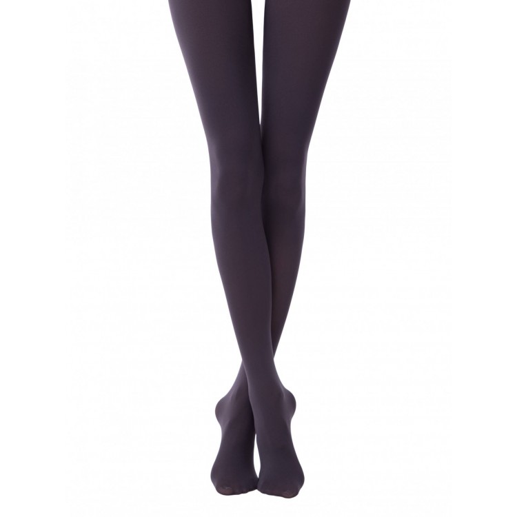 Колготки плотные микрофибра Velour 100 anthracite, Conte