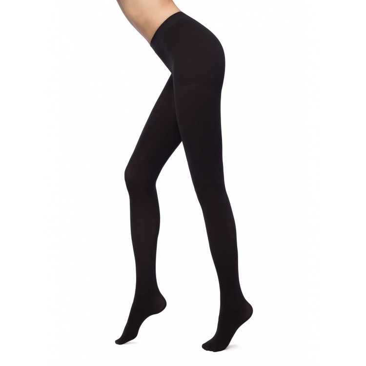 Колготки плотные микрофибра Velour 100 nero, Conte