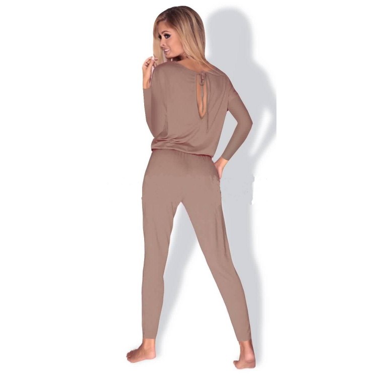 Комбинезон женский из вискозы 305-mocha PAULA, DE LAFENSE