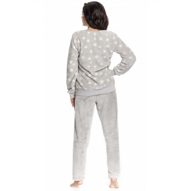 Женская пижама с брюками PS.9165grey, DOBRA NOCHKA