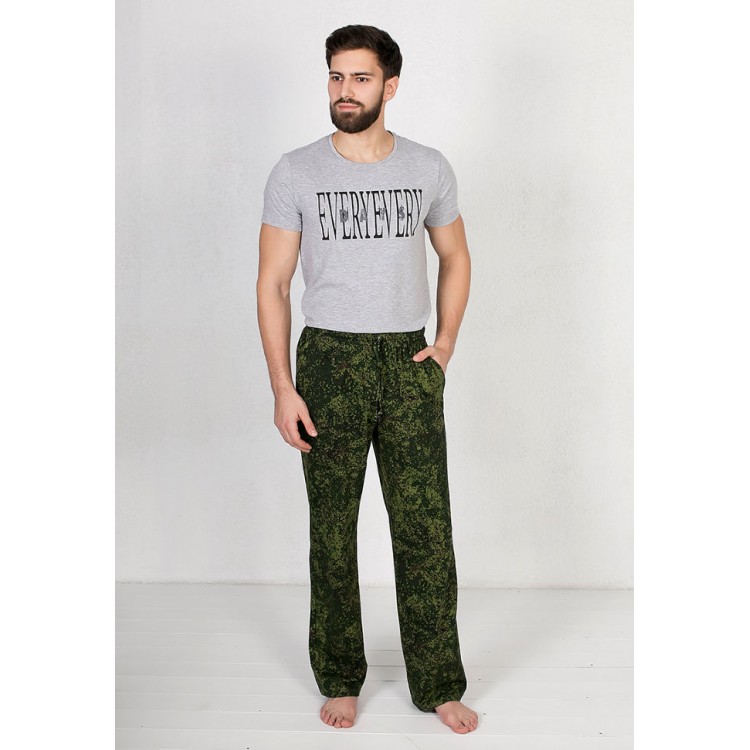 Домашние мужские брюки 225049 - green, DAYS