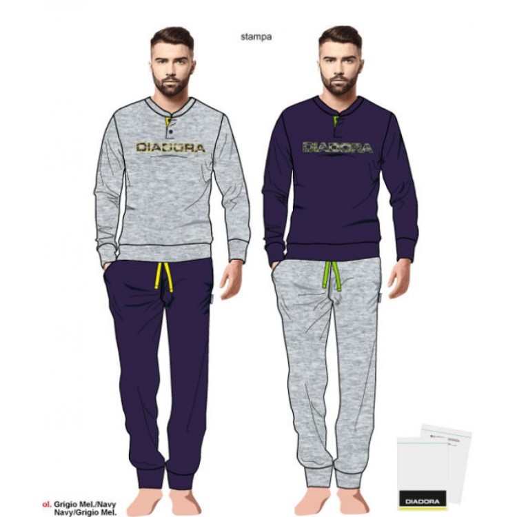 Мужской костюм для спорта и отдыха DPJ60927B, Diadora