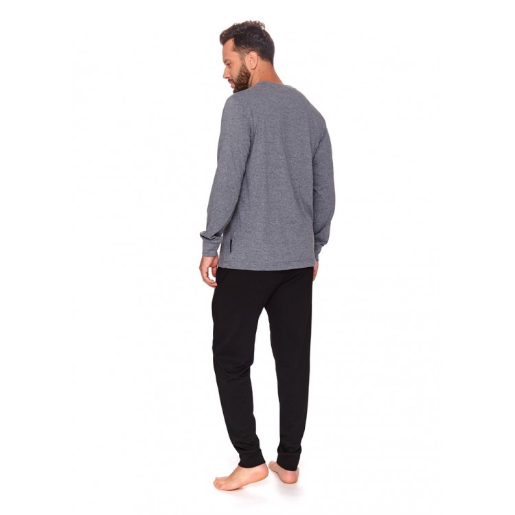 Пижама мужская с брюками 9509 PMB black/grey, Dobra Nochka