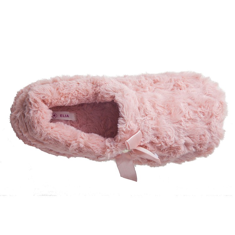 Домашние тапочки из искусственного меха 57130-pink "Гламур", Elia