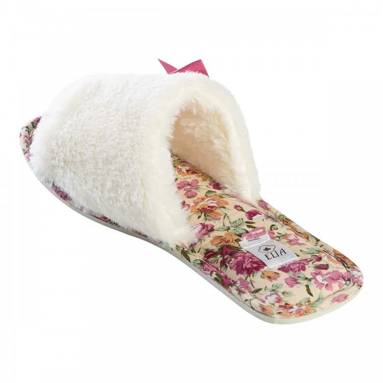 Женские домашние тапочки KT-70148 "Дикая роза", Elia Женские домашние тапочки KT-70148 "Дикая роза", Elia