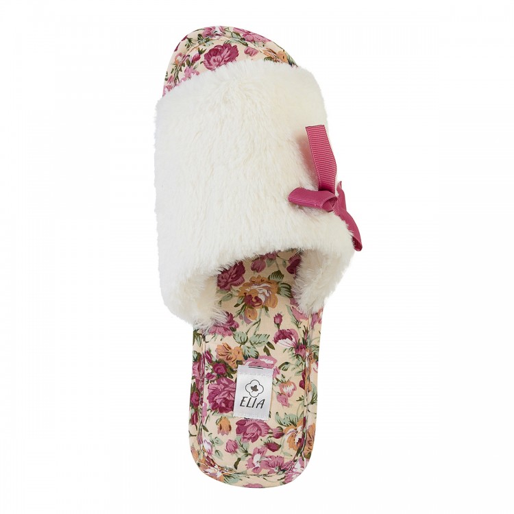Женские домашние тапочки KT-70148 "Дикая роза", Elia Женские домашние тапочки KT-70148 "Дикая роза", Elia