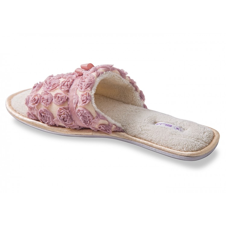 Женские домашние тапочки "Чайная роза", Elia