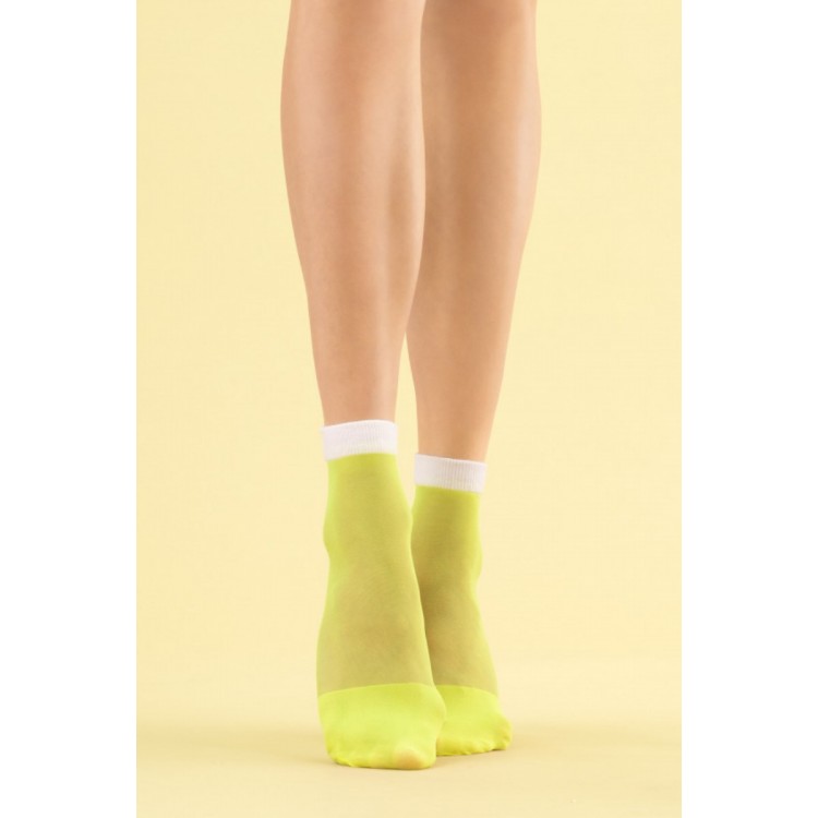 Носки женские 1110/G JUICY LIME 8 den, FIORE