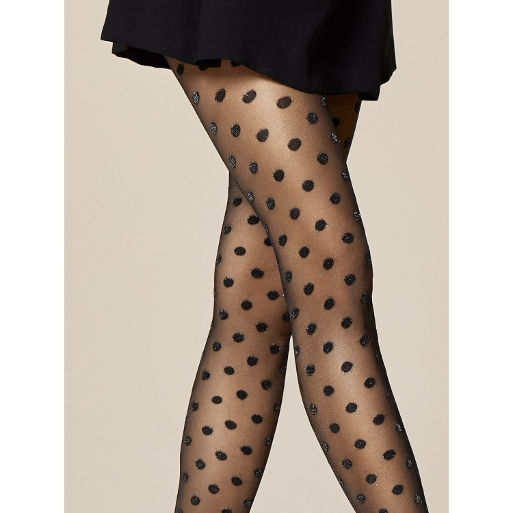Женские фантазийные колготки 20 den 5868/G SOIR, FIORE