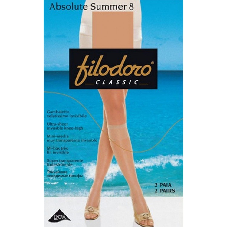 Гольфы женские Absolute Summer 8-tea, Filodoro Classic