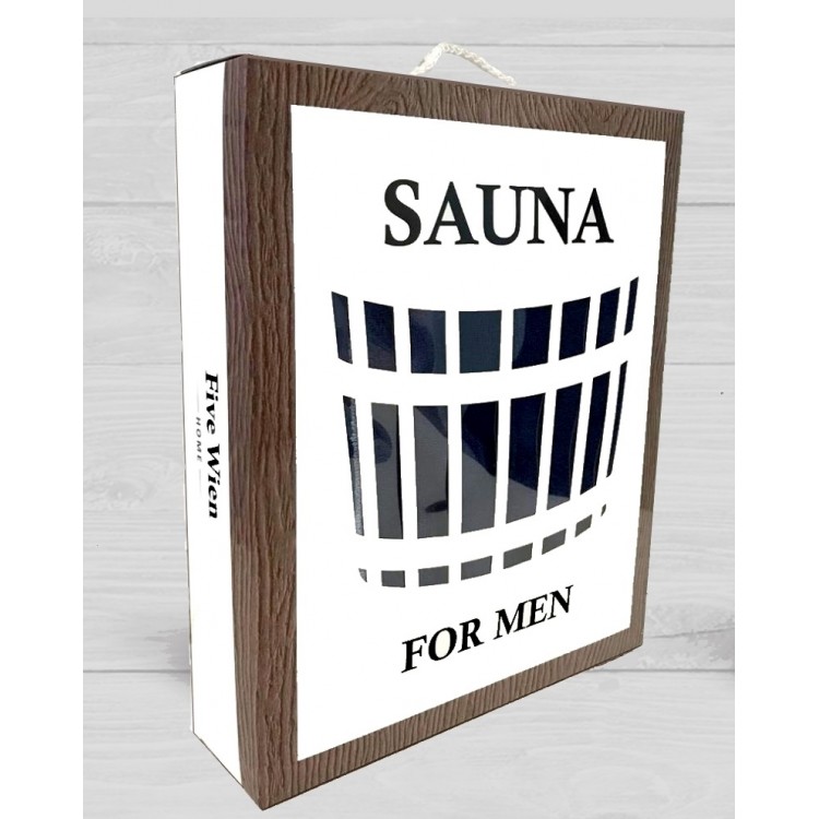 Мужской набор для сауны и бани SAUNA SPORT jeans, Five Wien