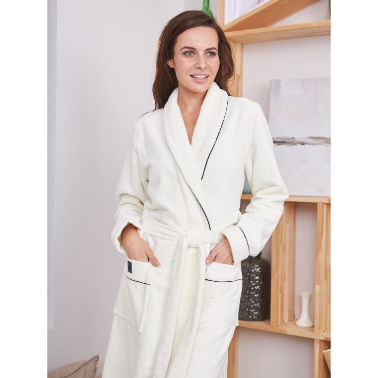 Халат женский бамбуковый TRENDY cream, Five Wien
