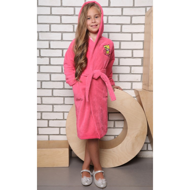 Детский махровый халат  Малыш 304 pink, Five Wien